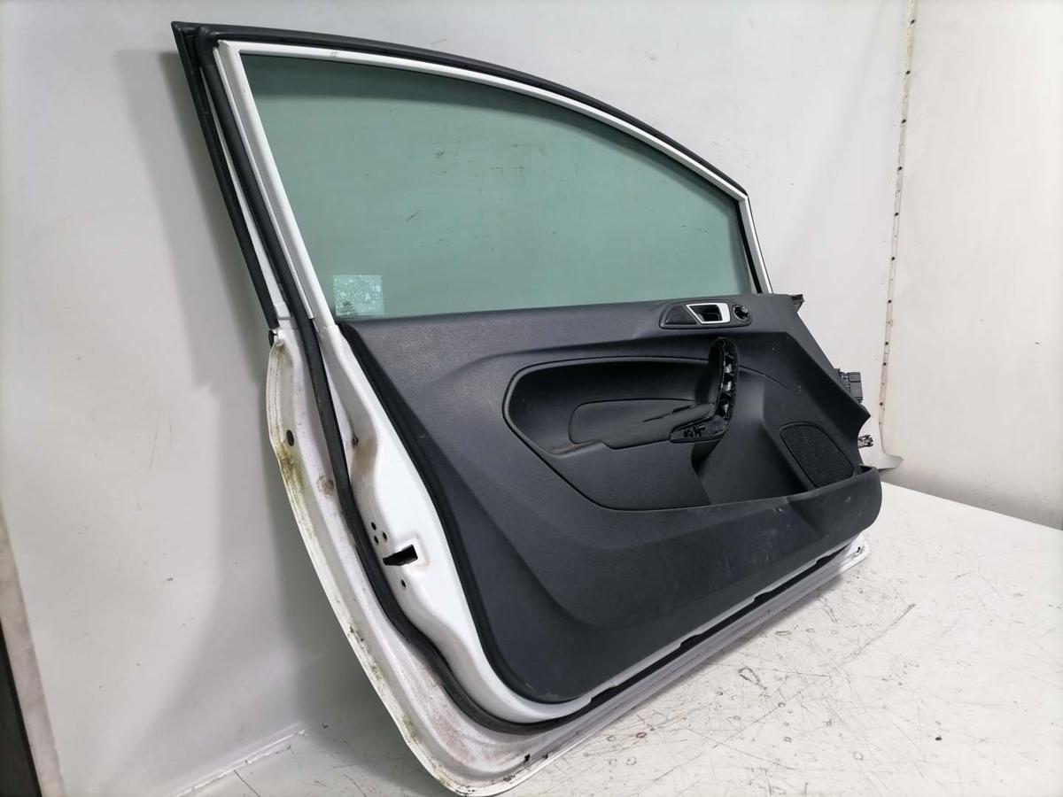 Ford Fiesta JA8 original Tür links Frost Weiß 3Türer Bj.2011